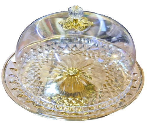 Cake stand clear dome cover - cake,