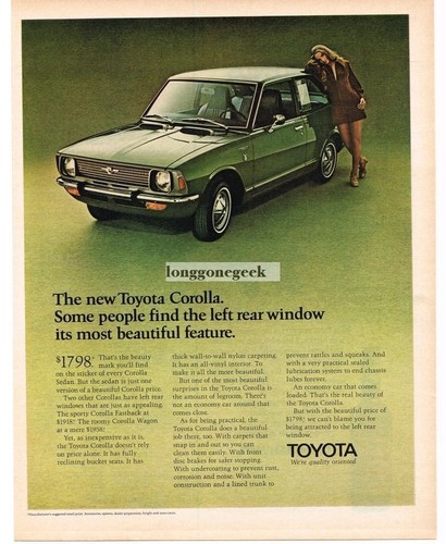 1970 toyota corolla - 1970, green