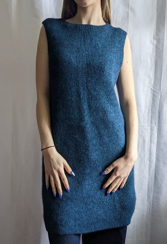 Cos blue wool blend soft - cos,
