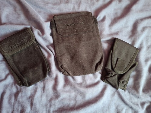 Molle system black pouches - molle,