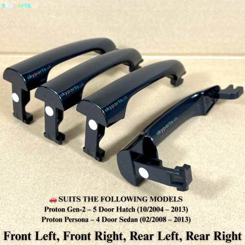Exterior door handle set - exterior,