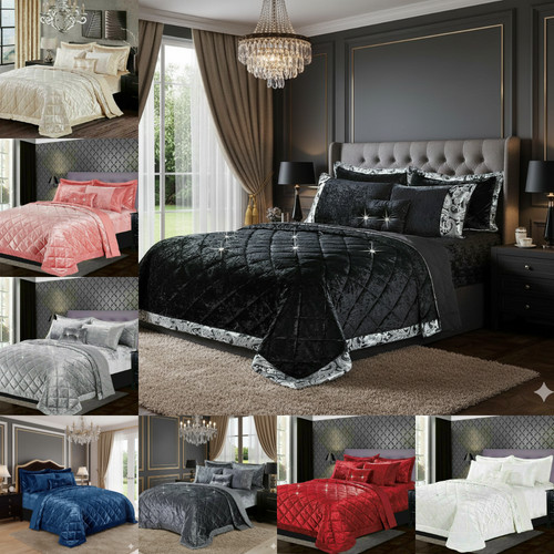 Piece quilted bedspread - quilted,