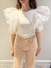 NEW Zara White T-Shirt with