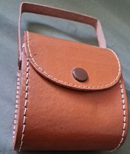 Vintage brown  Leather Case -  Stylish for small binoculars 