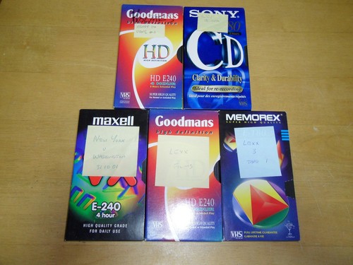 Vhs used - 11, video