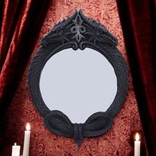 Gothic Dragon Mirror Wall Art