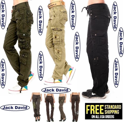 Womens cargo pants - pants, combat