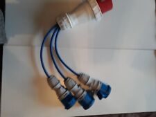 63amp 3-phase plug to triple