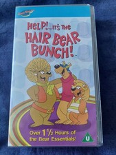 Help It’s The Hair Bear Bunch VHS (Not DVD)