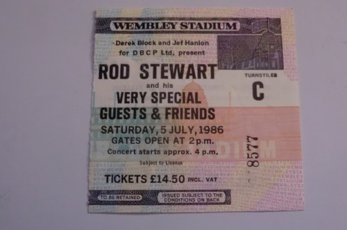 Rod stewart used - stewart, concert