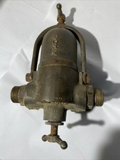 In-line Fuel Strainer With Sediment Bowl Antique Marine Brass Fuel Filter