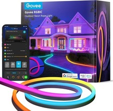 GOVEE H61A8 RGBIC Outdoor Neon Rope Light (10m/32.8ft) Smart WiFi App - Z03