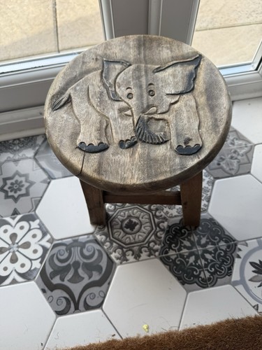 Vintage wooden small - vintage, 10”