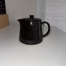 Arabia Finland Teema/ Kilta Black Teapot 12cm Tall Vintage Finland 50s/60s VGC