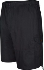 ESPIONAGE RIPSTOP CARGO SHORTS NAVY KHAKI STONE  2XL 3XL 4XL 5XL 6XL 7XL 8XL