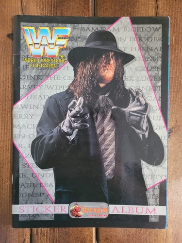 Wwf merlin sticker albums - sticker, 1993