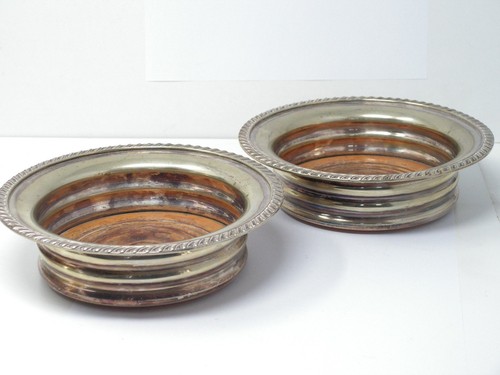 Vintage silver plated pair - plated,