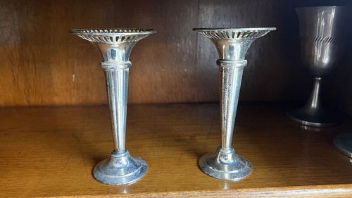 Vintage silver plated trumpet - vintage,