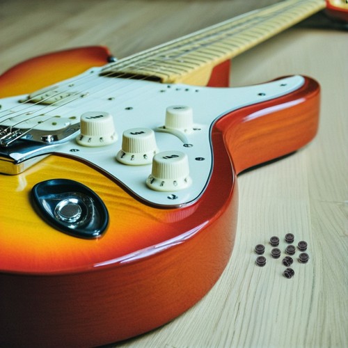 50pcs guitar beads authentic - beads:,