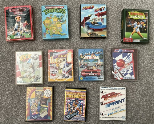 Amstrad cassette games job - games,