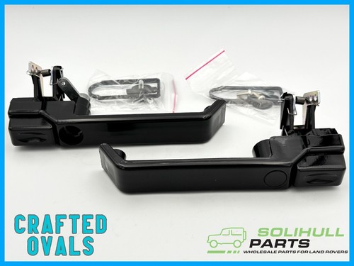 Gloss black front door handles - gloss,