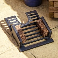 Cast Iron Boot Jack Brush &