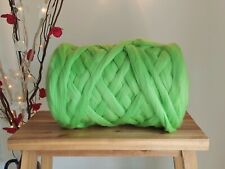 Canary Green* Merino Wool Tops