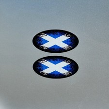 2x Scotland Scottish Flag Fade