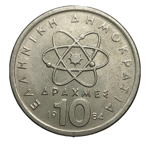 Greece drachma 1984 - 10,