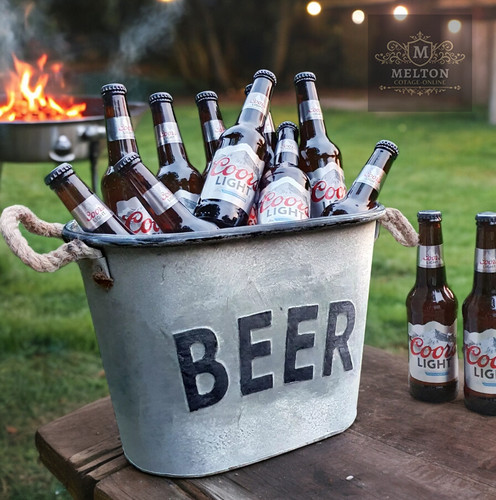 Large metal beer cooling - metal,