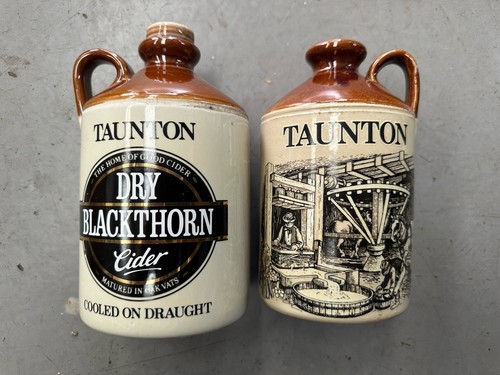 Vintage taunton cider jugs bar - cider,