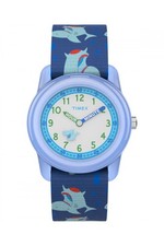 Timex Blue Shark Elastic Kids