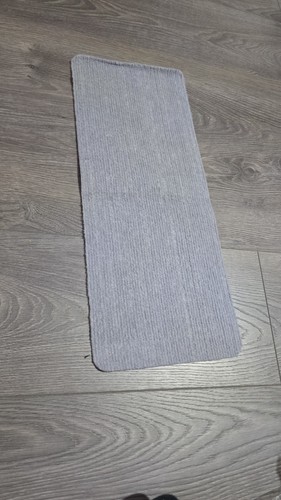 Grey ribbed stair treads - grey,