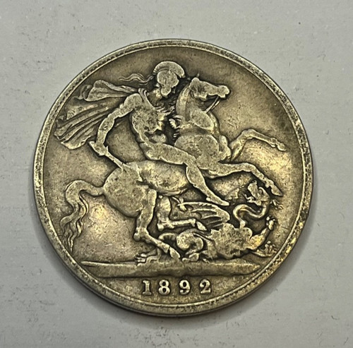 1892 queen victoria silver - 1892,