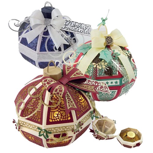 Christmas bauble gift - gift, box