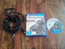 Rocksmith 2014 ps4 Edition with cable!