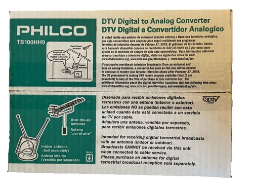 Philco tb100hh9 dtv digital - philco,
