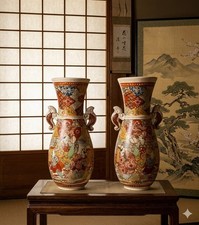 Pair of Antique Japanese