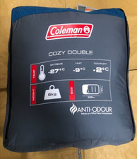 Coleman Cozy Double Sleeping Bag USED