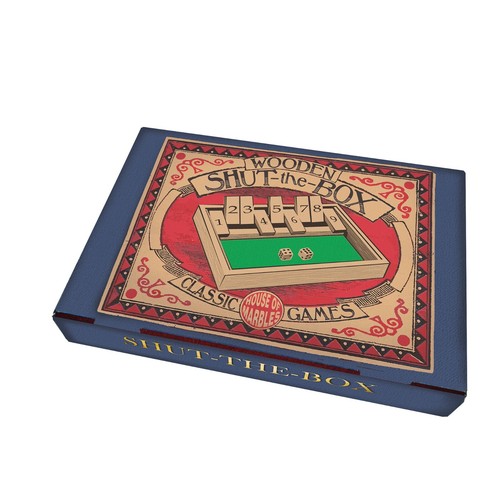 House marbles wooden shut - of,