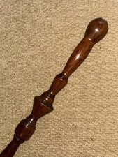 Vintage Large Walnut Walking