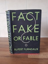 Fact, Fake Or Fable? Controversies Rupert Furneaux  1954 Hardback With DJ 