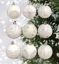 9 Decorated White Christmas