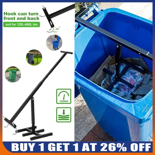 Wheelie bin compactor waste - wheelie,