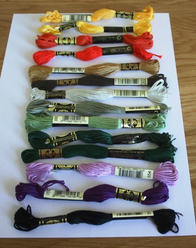 Dmc embroidery threads - threads,