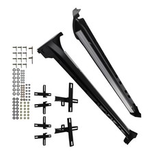 Aluminium Side Steps Black for