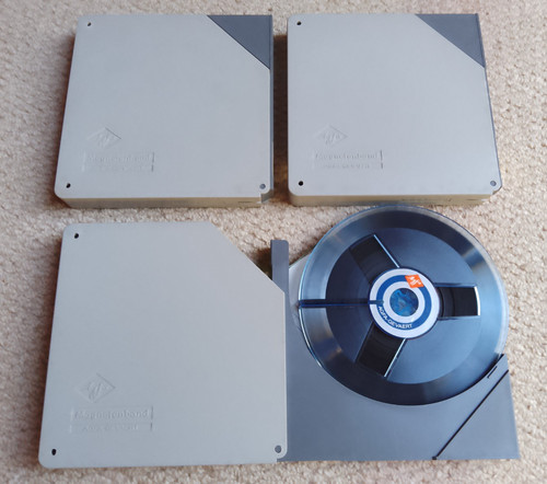 Three used 4 agfa reel - &, 3/4"