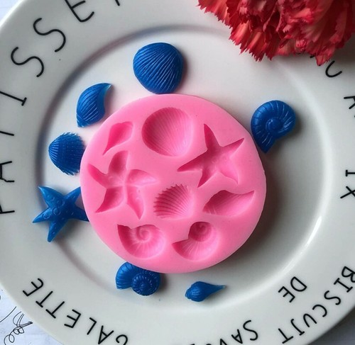 Sea shell starfish - shell, silicone
