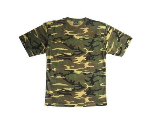 Woodland camouflage shirt - woodland, t-shirt