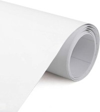 White Gloss Car Wrap Vinyl Sheet Film Sticker Air Bubble Free
